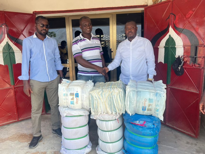 Dr. Emmanuel Appoh Mensah Donates Treated Mosquito Nets to Flood-Affected Residents in Gomoa East