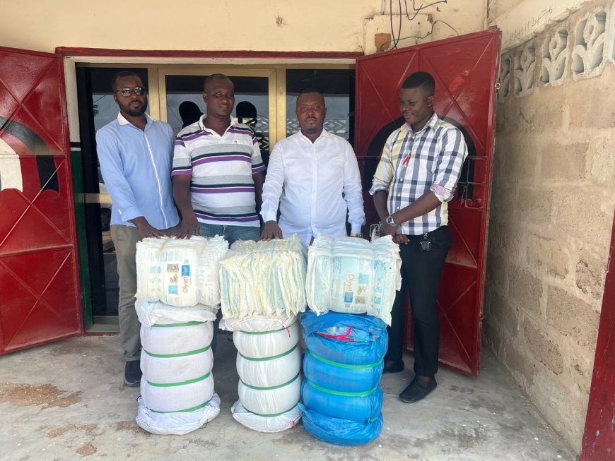 Dr. Emmanuel Appoh Mensah Donates Treated Mosquito Nets to Flood-Affected Residents in Gomoa East