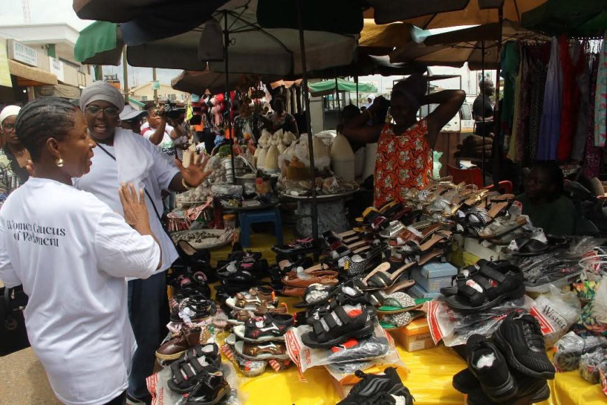 MPs Women Caucus Chair Urges Caution in Madina Market Decongestion Exercise