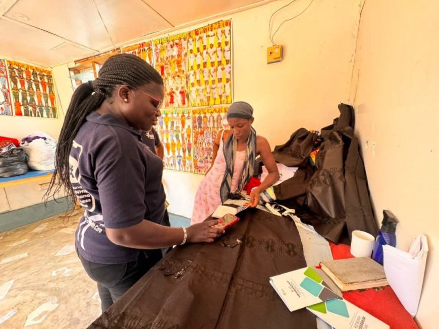 Dangme East NHIS Team Takes Health Insurance Education to Ada Foah Market