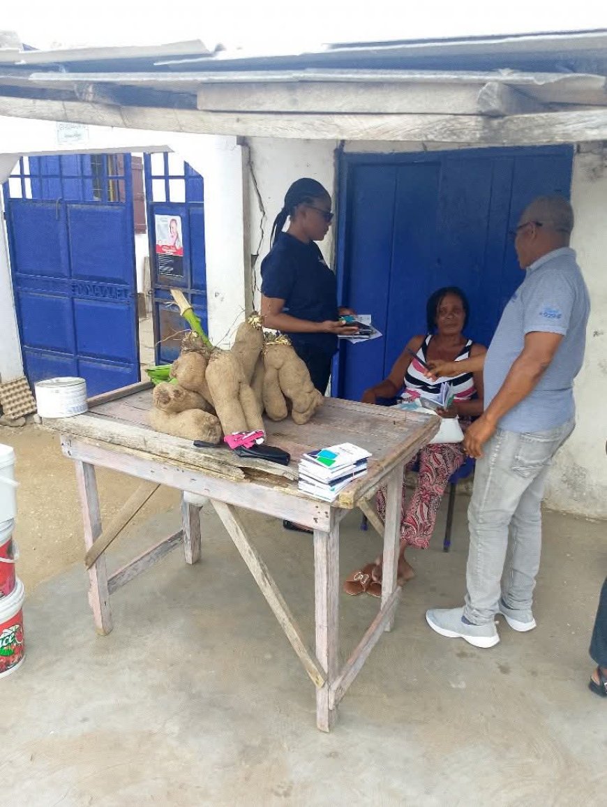 Dangme East NHIS Team Takes Health Insurance Education to Ada Foah Market