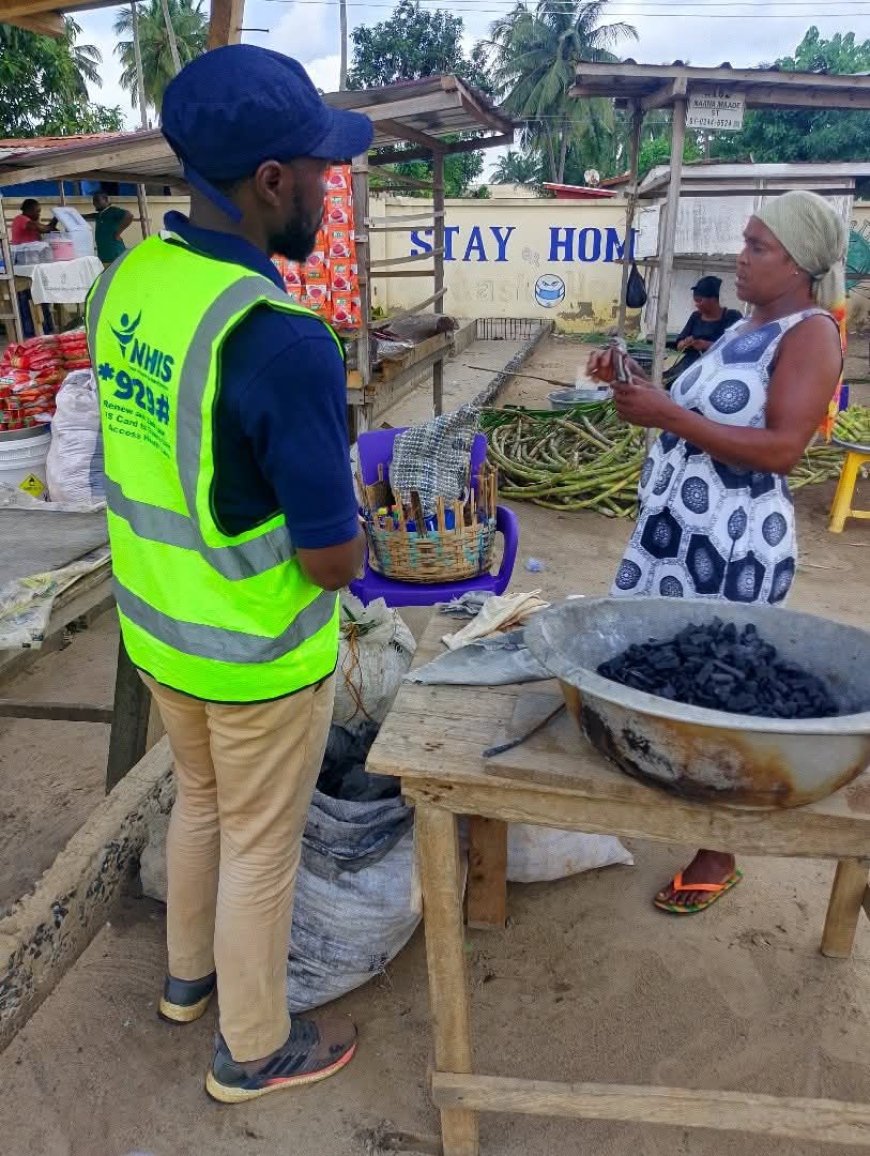 Dangme East NHIS Team Takes Health Insurance Education to Ada Foah Market