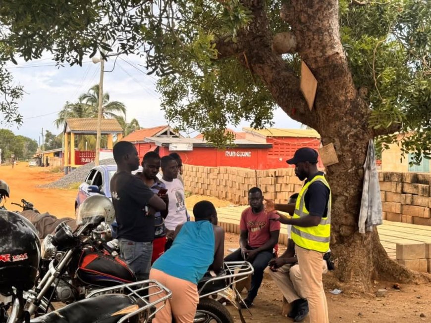 Dangme East NHIS Team Takes Health Insurance Education to Ada Foah Market