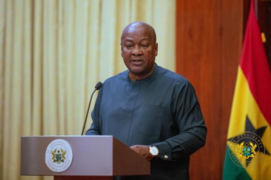 President Mahama Announces GHS1 Billion Budget for Security Agencies' Retooling