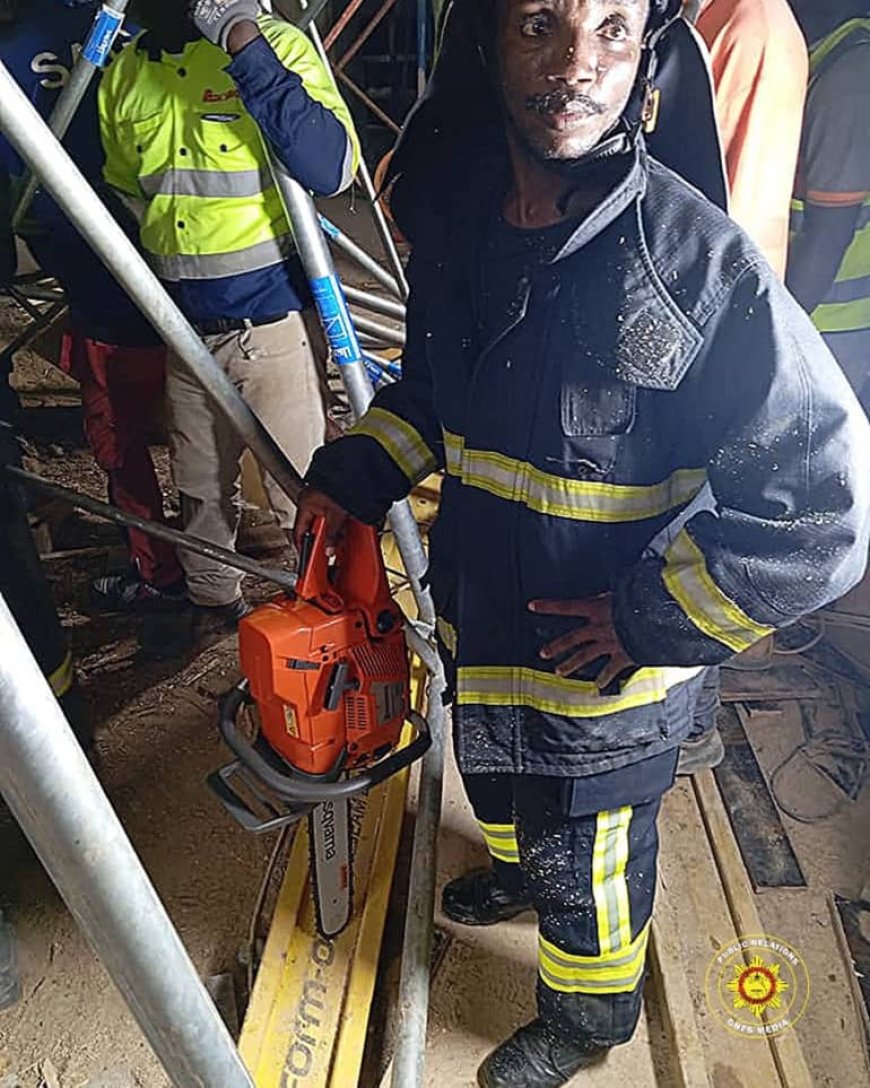 Tragedy Strikes Near Airport Terminal 3: One Dead, Others Rescued in Building Collapse