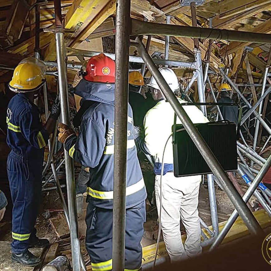 Tragedy Strikes Near Airport Terminal 3: One Dead, Others Rescued in Building Collapse