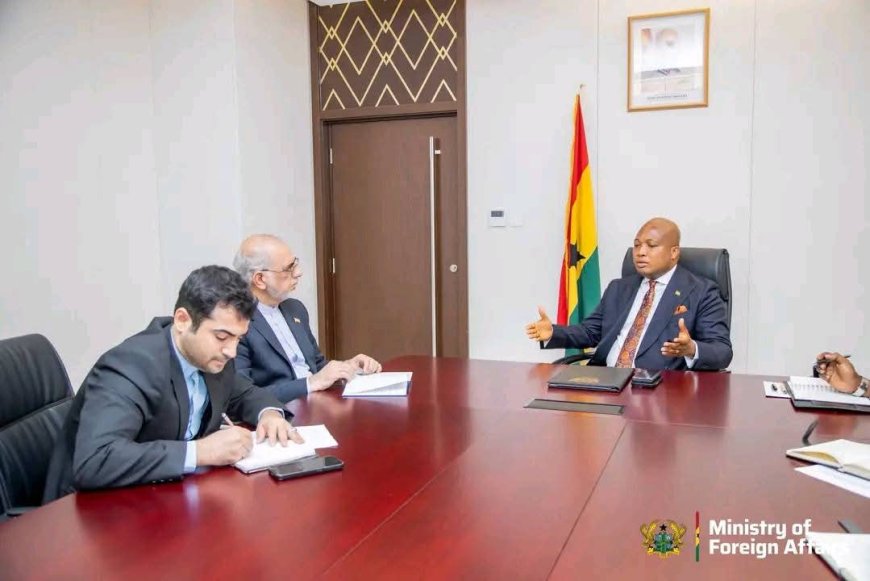 Okudzeto Ablakwa Engages Israeli and Iranian Envoys on Ghana’s Evacuation Efforts and Calls for Ceasefire