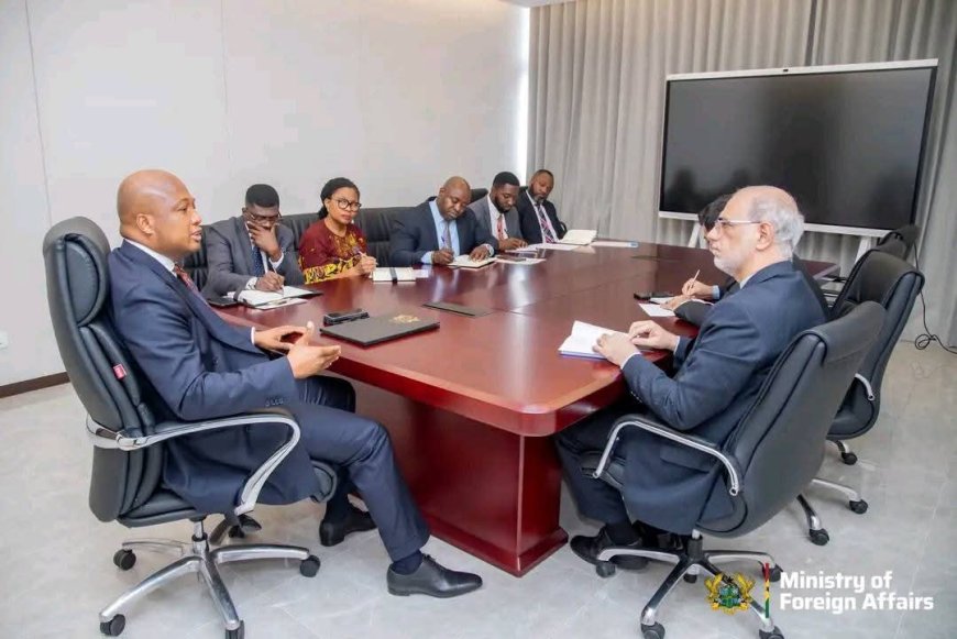 Okudzeto Ablakwa Engages Israeli and Iranian Envoys on Ghana’s Evacuation Efforts and Calls for Ceasefire