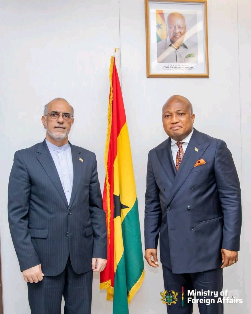 Okudzeto Ablakwa Engages Israeli and Iranian Envoys on Ghana’s Evacuation Efforts and Calls for Ceasefire