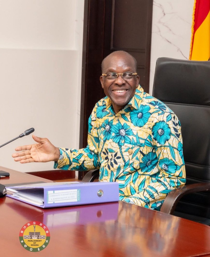 Speaker Bagbin Reaffirms Parliament’s Commitment to Promotion of Human Rights