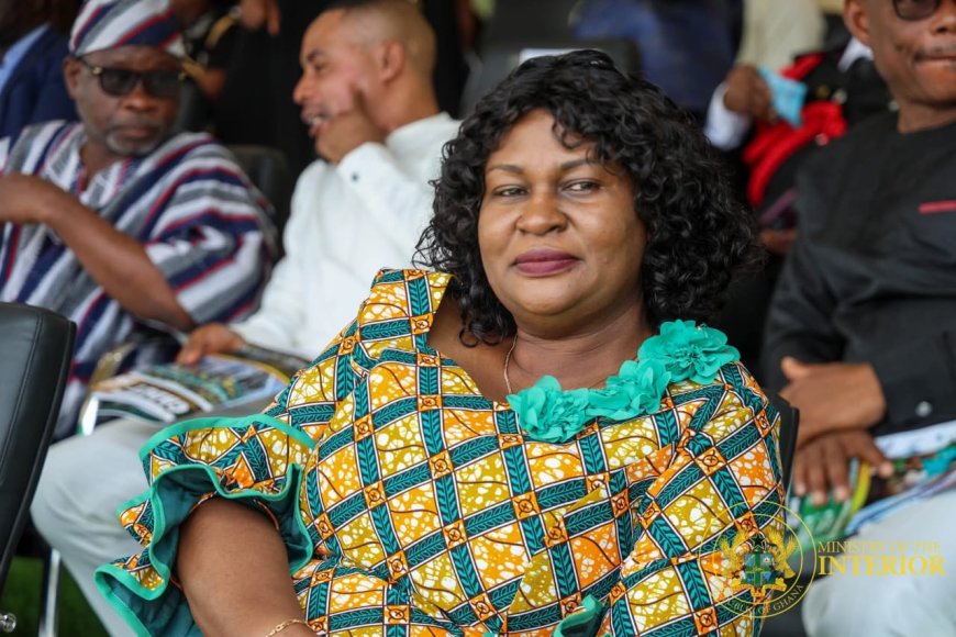 Central Regional Minister Joins Interior Minister at GIS 19th Cadet Passing Out Parade