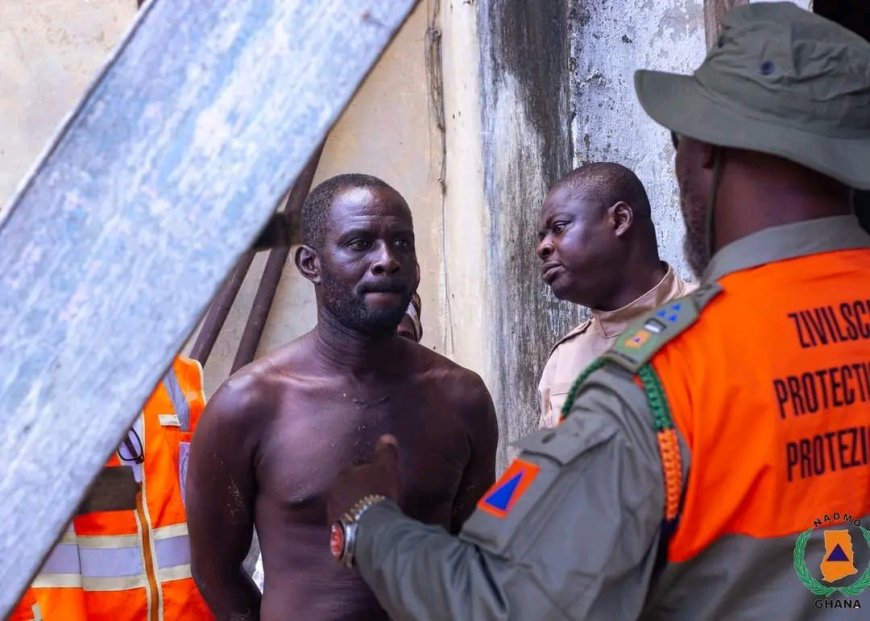 NADMO Inspects Cape Coast Disaster Sites, Moves to Demolish Unsafe Buildings