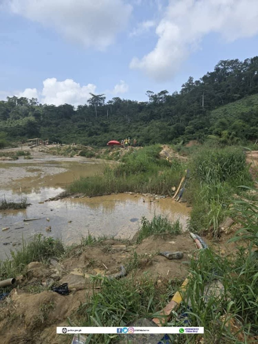 17 Suspects Arrested in Major Anti-Galamsey Operations in Western Region