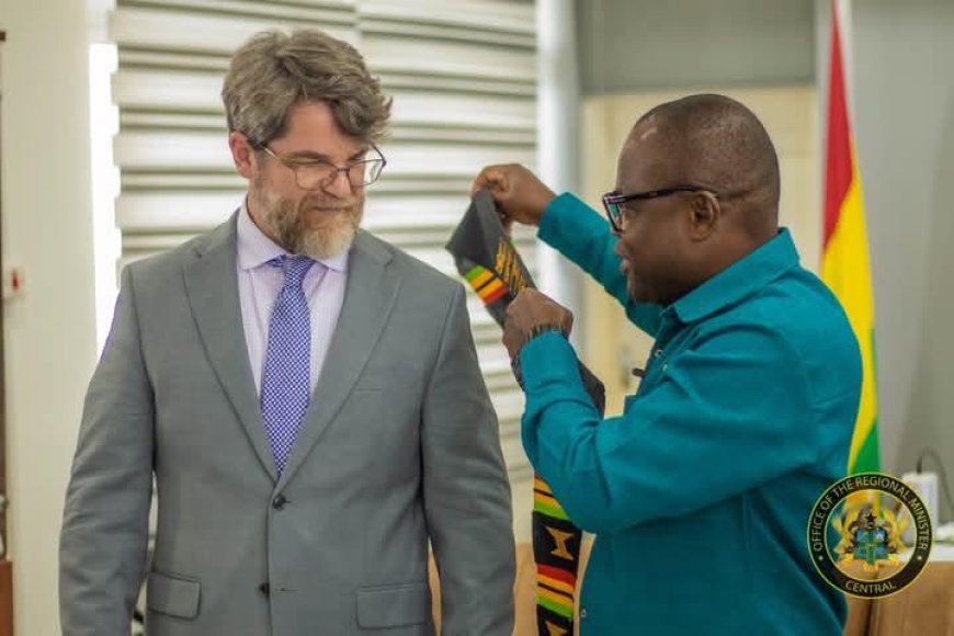 U.S. Embassy Officials Meet Central Regional Minister to Explore Development Partnerships