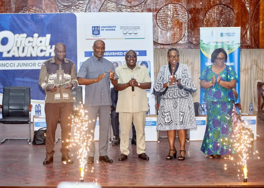 “Education Is Not Enough” – Julius Debrah Challenges Students to Become Job Creators at GNCCI Junior Chamber Launch