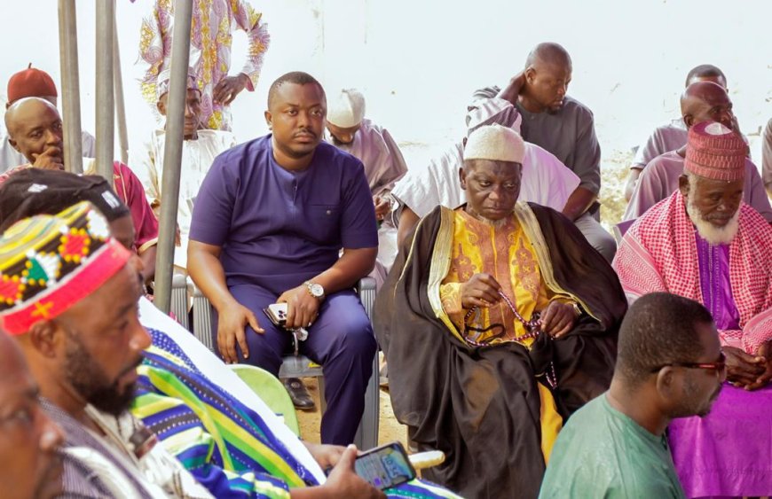 Gomoa East Zongo Community and Dr. Emmanuel Appoh Mensah Bid Farewell to Esteemed Nana Malam Dagoba Chief