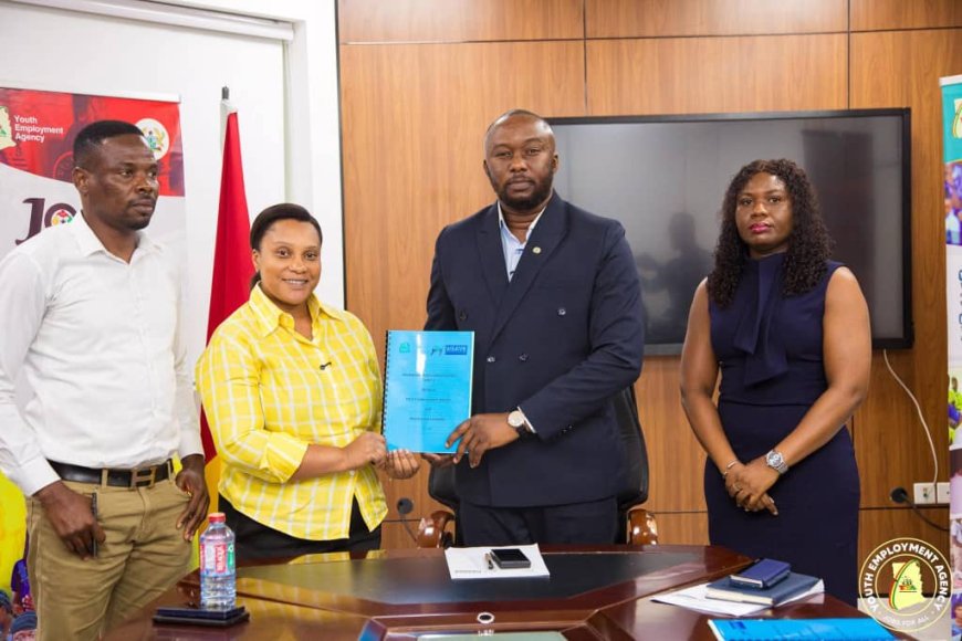 YEA Signs MoU with Weave Ghana to Train and Recruit 2,000 Youth