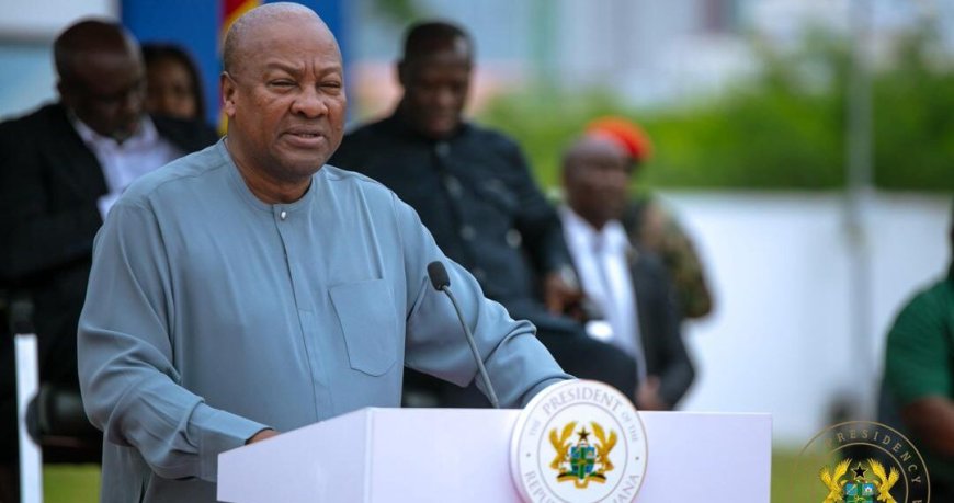 President Mahama Announces Whistleblower Reward Scheme to Combat Gold Smuggling