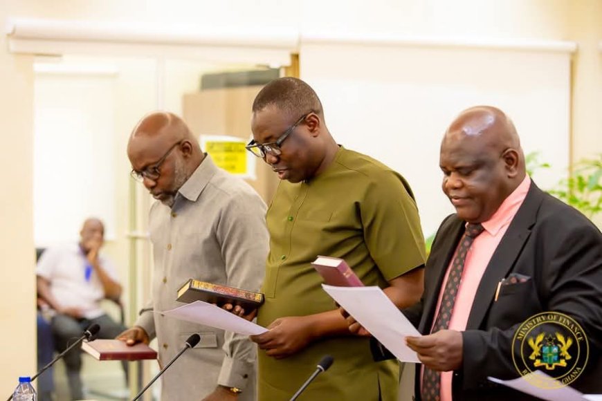 Finance Minister Ato Forson Inaugurates New NIB Board, Announces Bold Recapitalization Plan