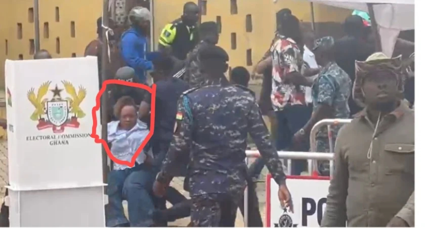 Chaos at Ablekuma North: Hawa Koomson, NPP Candidate Akua Afriyie Assaulted by Unidentified Macho Men