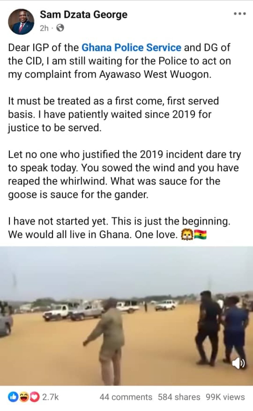 Sam George Fires Back Over Ablekuma North Chaos: “Those Who Justified Ayawaso 2019 Should Remain Silent”