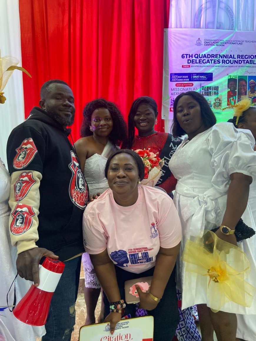 Dr. Emmanuel Appoh Mensah Congratulates Yvonne Gyekye for Outstanding Performance in Miss GNATLAS Contest