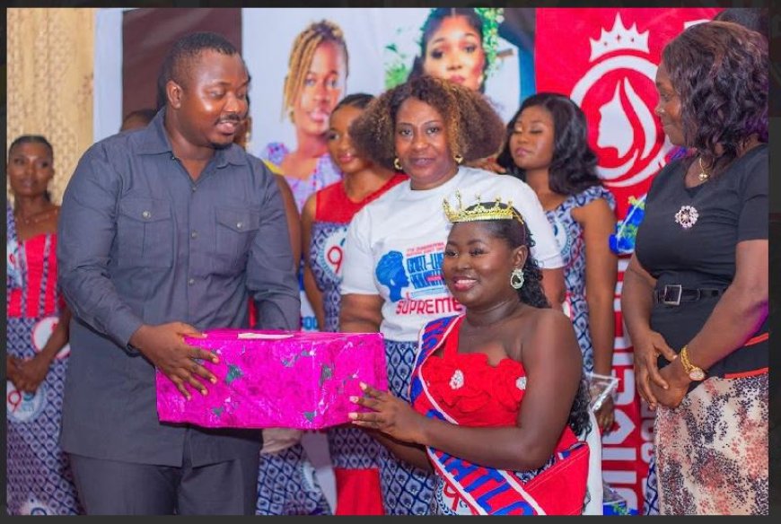 Dr. Emmanuel Appoh Mensah Congratulates Yvonne Gyekye for Outstanding Performance in Miss GNATLAS Contest