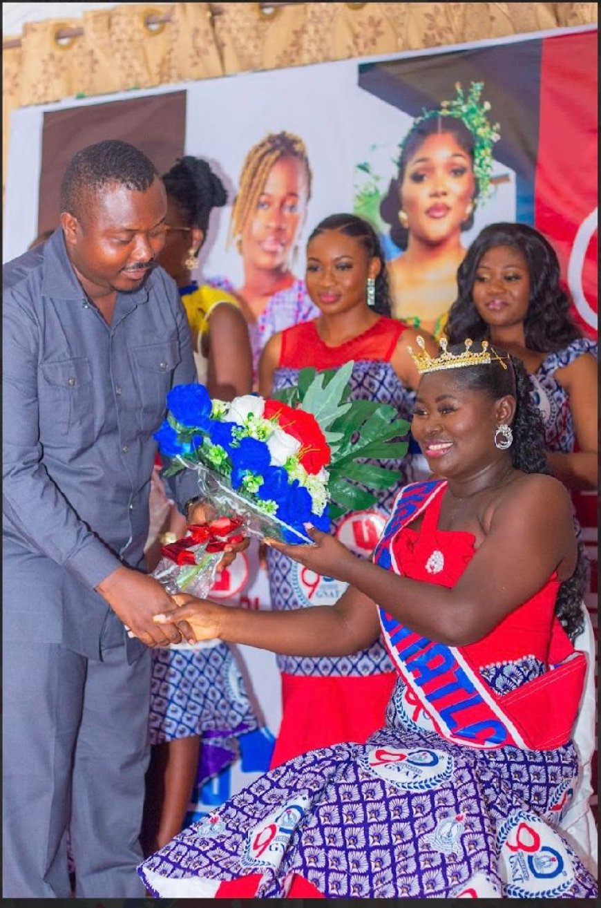 Dr. Emmanuel Appoh Mensah Congratulates Yvonne Gyekye for Outstanding Performance in Miss GNATLAS Contest