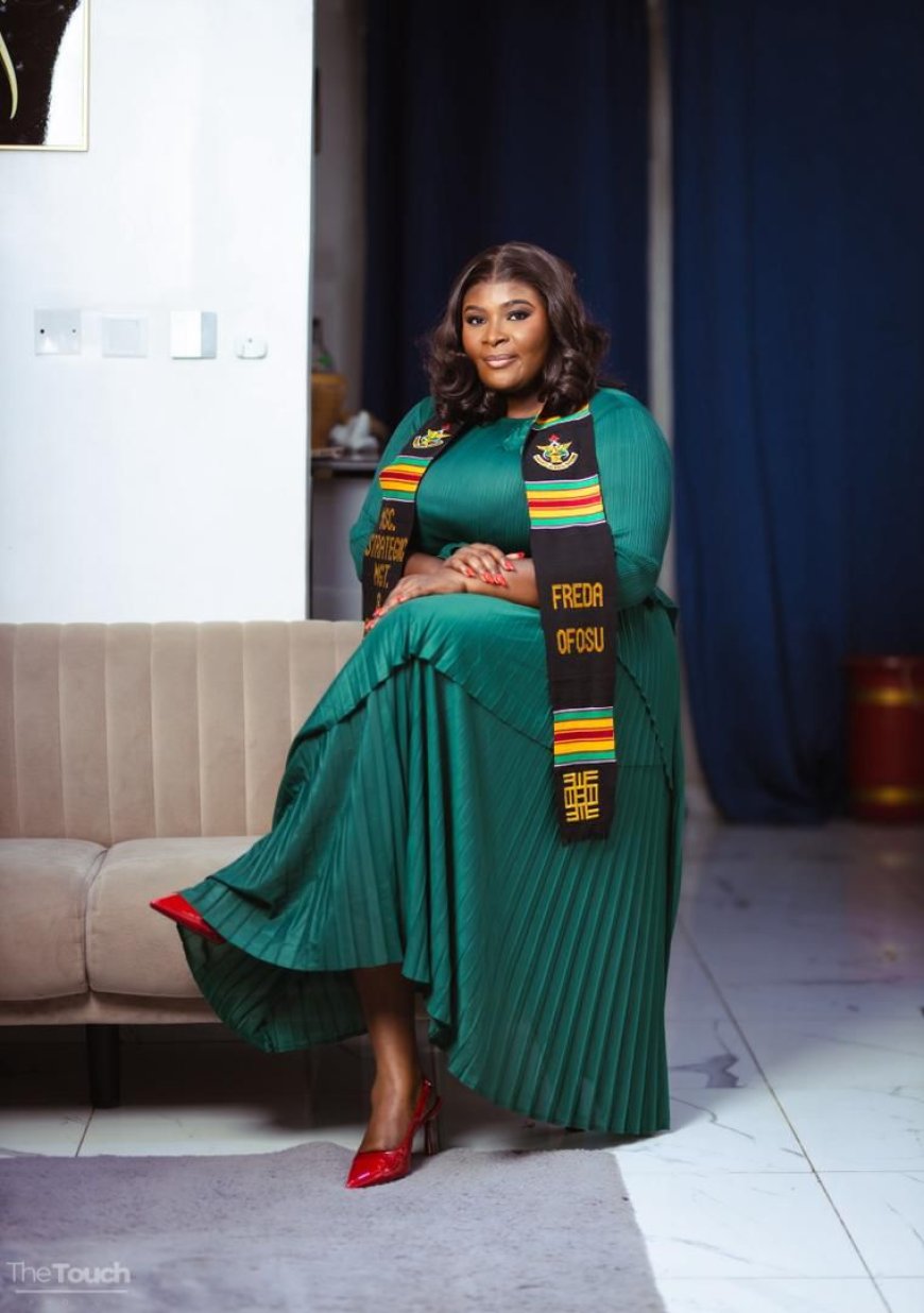 Freda Ofosu Graduates with Master’s Degree in Strategic Management and Leadership from KNUST