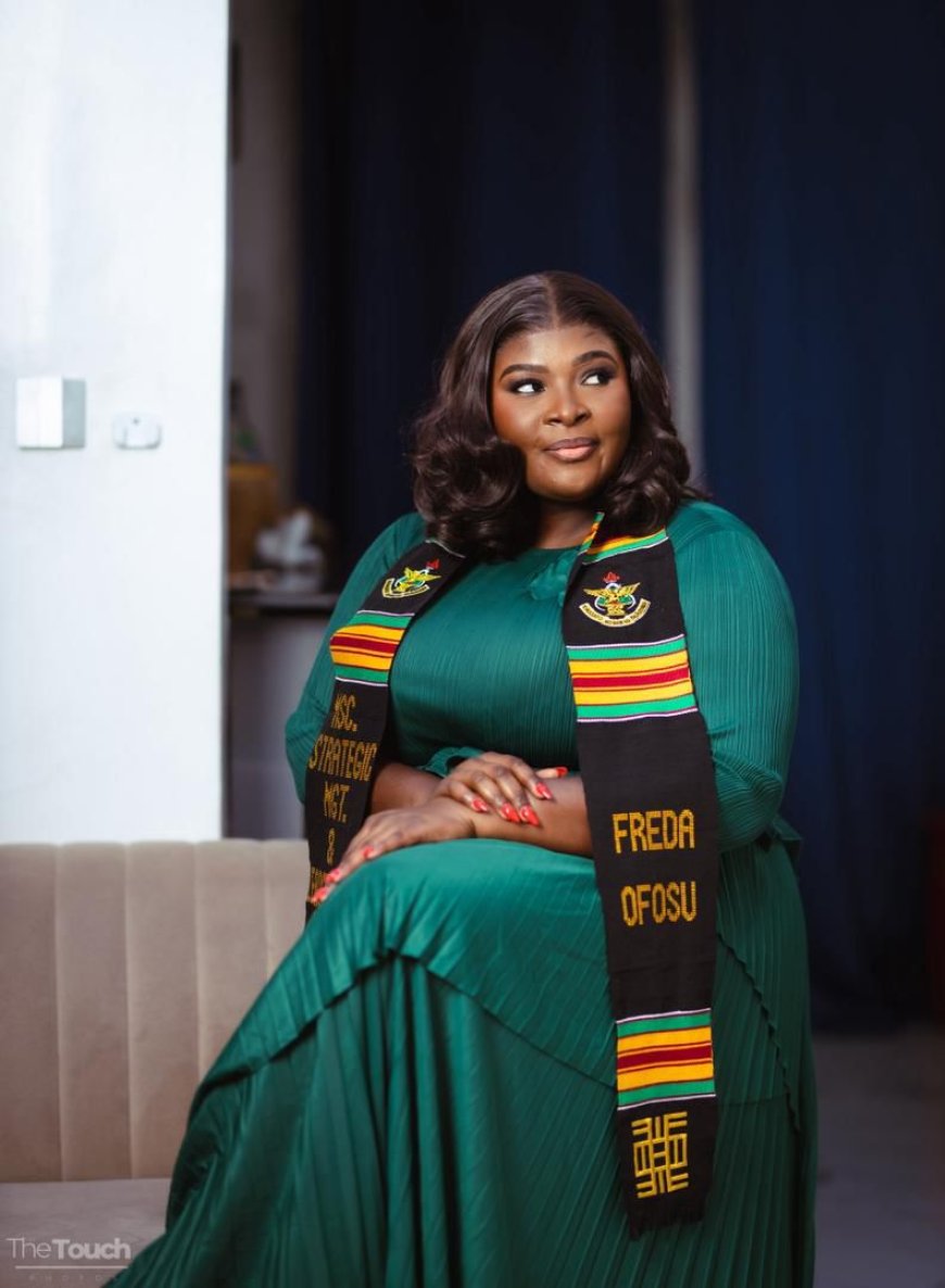 Freda Ofosu Graduates with Master’s Degree in Strategic Management and Leadership from KNUST