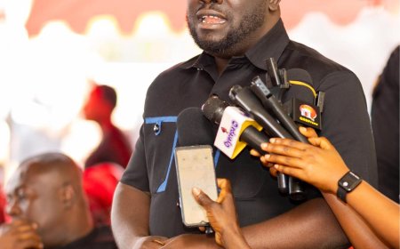 Ashanti Regional Minister Leads Delegation to Console Families of Late Dr. Samuel Sarpong and Mr. Samuel Aboagye