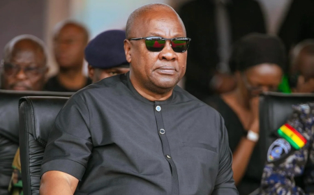 Mahama Announces Posthumous Promotions for GAF Officers Killed in Helicopter Crash