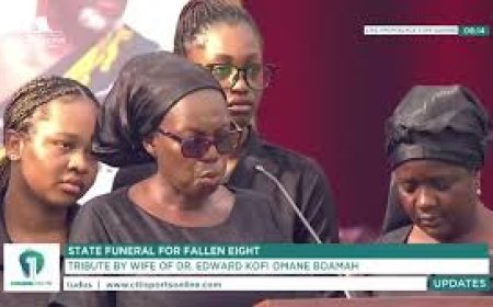 “Abena Rita, What Will You Do When I’m Gone?” — Rita Omane Boamah Delivers Heart-Wrenching Tribute to Late Husband