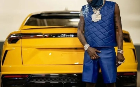 Shatta Wale Interrogated by EOCO Over Lamborghini Linked to $4m US Crime, Granted GHC10m Bail