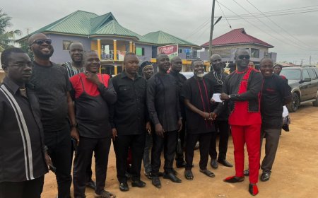Family of Late Rev. Sackey Appreciates Dr. Appoh Mensah for Support During Funeral