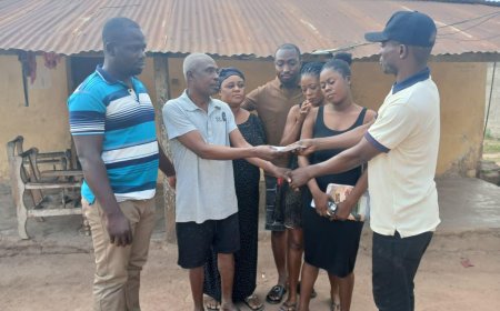 Ojobi NDC Chairman Commends Dr. Appoh Mensah for Supporting Late Branch Executive’s Funeral