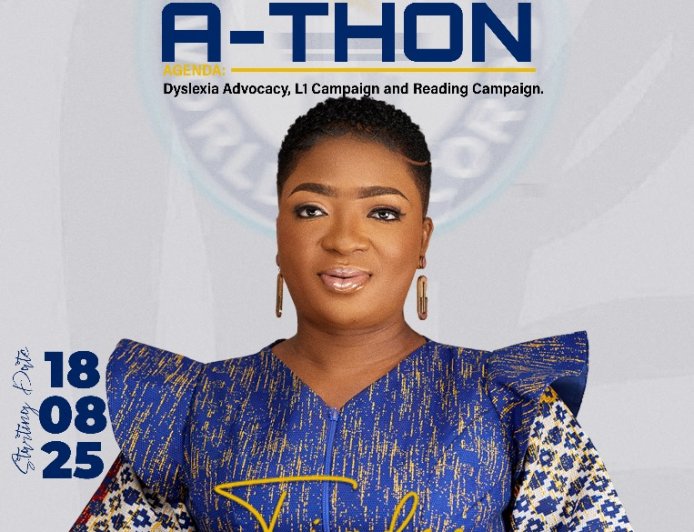 Morkporkpor Fiador Begins 240-Hour Marathon Reading Aloud Challenge at National Children’s Library