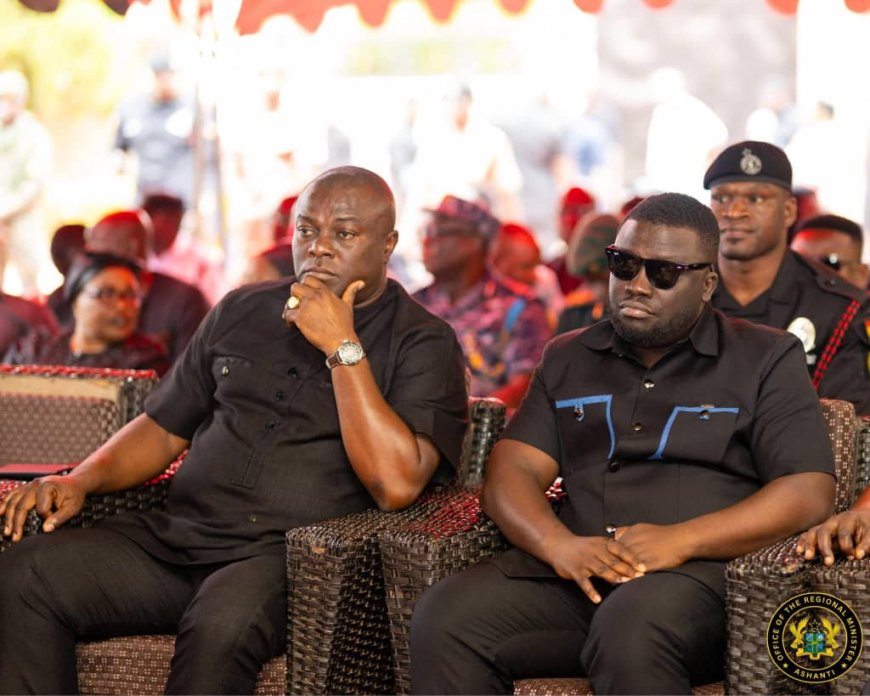 Ashanti Regional Minister Leads Delegation to Console Families of Late Dr. Samuel Sarpong and Mr. Samuel Aboagye