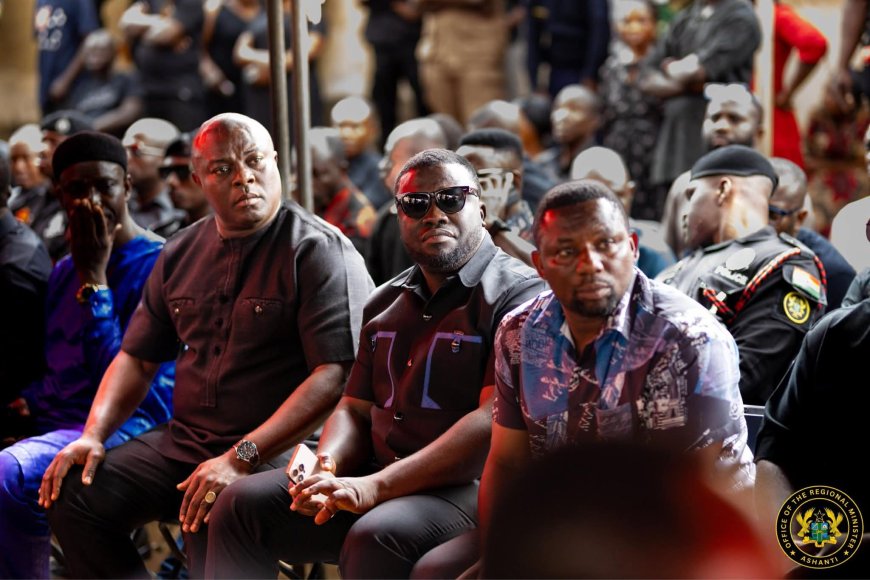 Ashanti Regional Minister Leads Delegation to Console Families of Late Dr. Samuel Sarpong and Mr. Samuel Aboagye