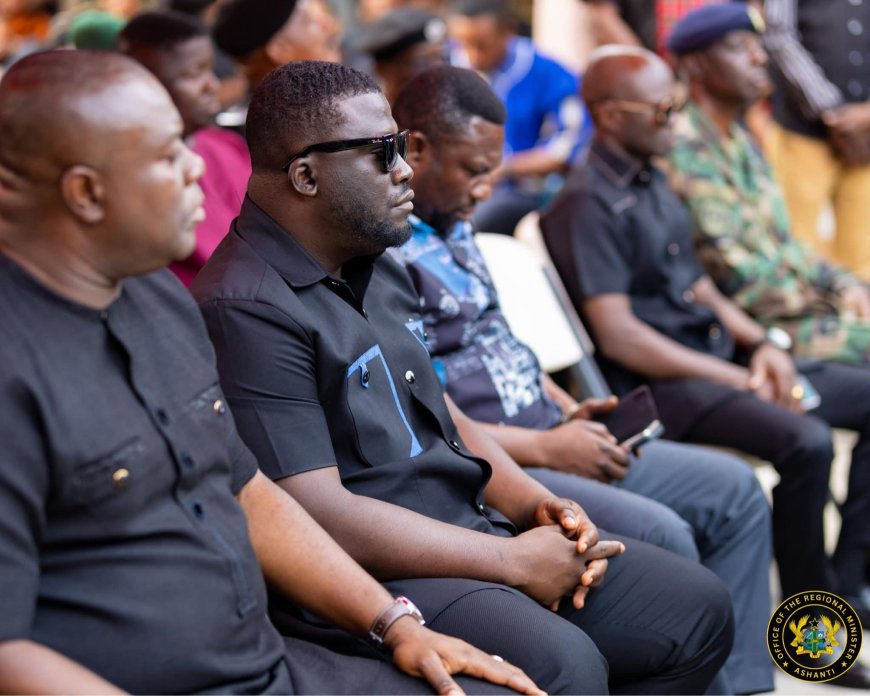Ashanti Regional Minister Leads Delegation to Console Families of Late Dr. Samuel Sarpong and Mr. Samuel Aboagye