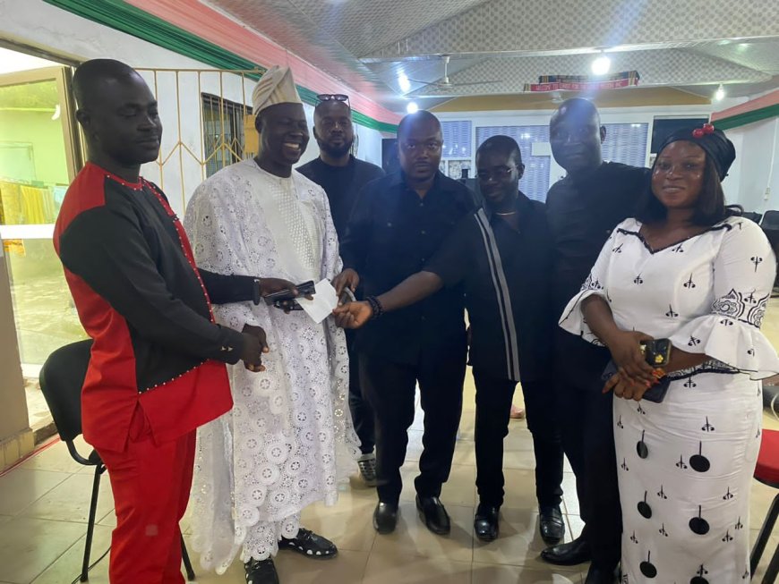 Former Gomoa East Parliamentary Aspirant Dr. Emmanuel Appoh Mensah Joins NDC Gomoa East to Mourn with Comrade Rev. Aketa Bamaya