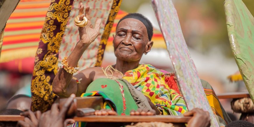 Asantehene Announces Passing of Asantehemaa Nana Konadu Yiadom III