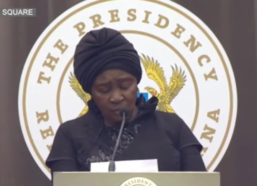 “Thank You for Your Sacrifice” – Vice President Naana Jane Pays Emotional Tribute to Helicopter Crash Victims