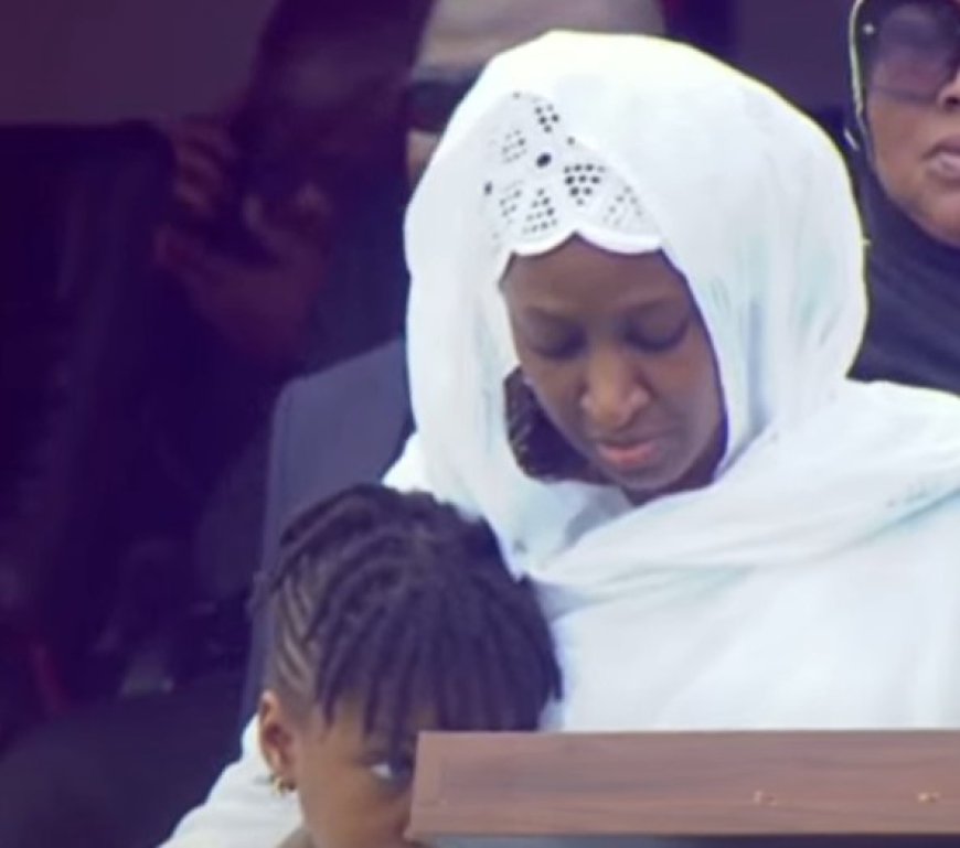 “His Memory Will Forever Be a Treasure” – Wife of Dr. Ibrahim Murtala Mohammed Pays Emotional Tribute at State Funeral