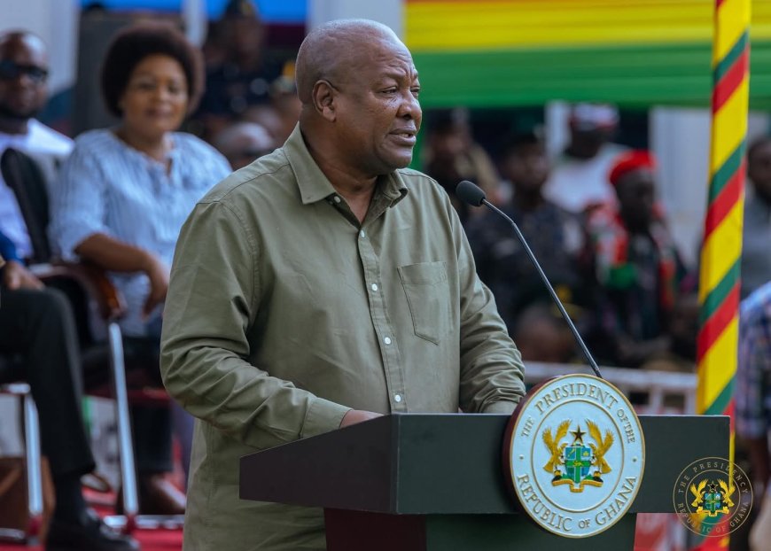 President Mahama Grants Amnesty to 998 Prisoners Across Ghana