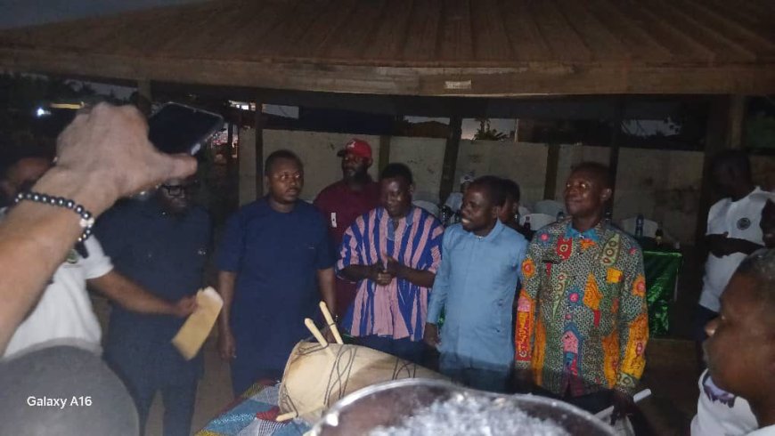 Dr. Emmanuel Appoh Mensah Joins Volta Diaspora Caucus Nyanyano Zone 3 to Launch Bobobo Drum