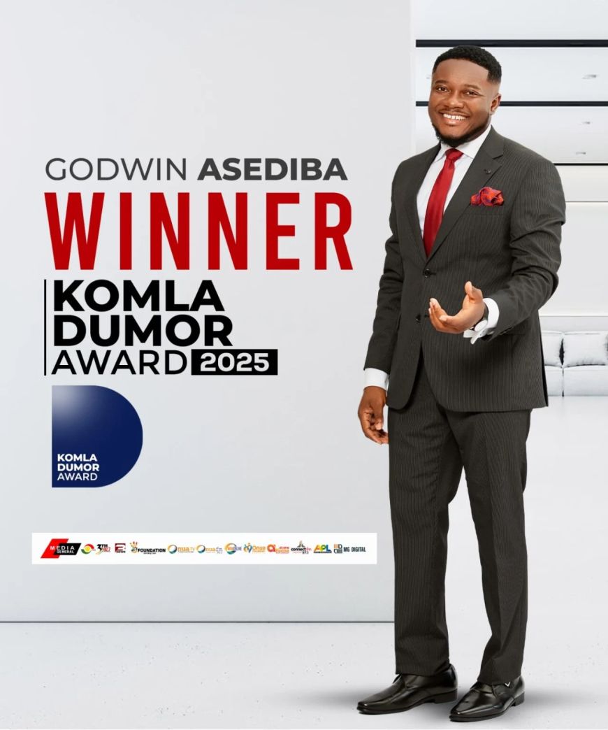Ghana’s Godwin Asediba Wins Prestigious BBC Komla Dumor Award