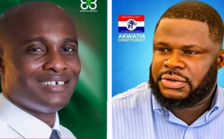 Akwatia By-Election: NDC Takes Early Lead as Counting Progresses Across Polling Stations