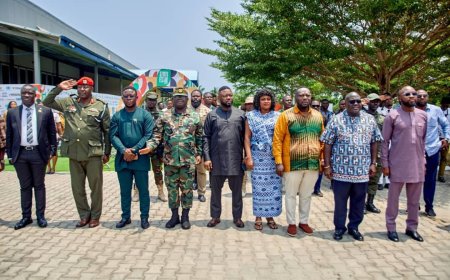 Gomoa East Welcomes Chief of Staff to National Youth Conference at Gomoa Fetteh