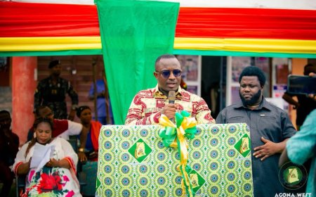Agona Swedru Welcomes 100 Community Police and Fire Service Assistants at Inaugural Ceremony